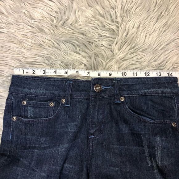 🔴 2 for $25 Harlow dark wash skinny women’s jeans med rise size 7 - Picture 7 of 9